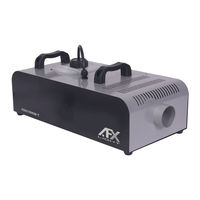 afx light FOG1500W-T Manuel D'utilisation