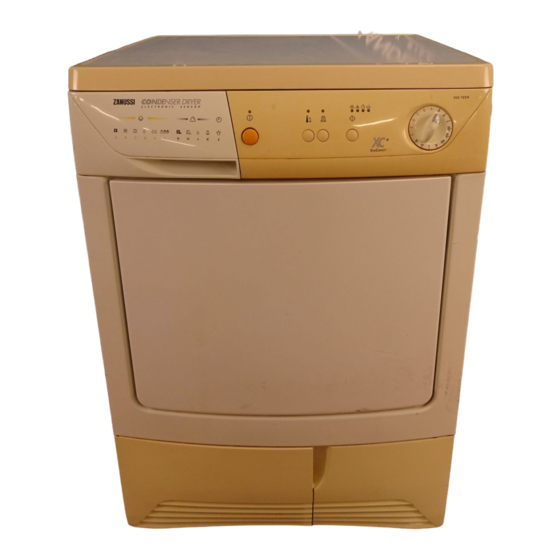 Zanussi TCE 7224 Mode D'emploi