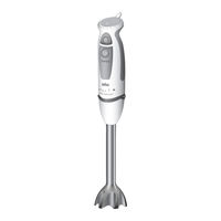 Braun Multiquick MR 6550 M FP-HC Mode D'emploi