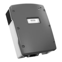 SMA SUNNY MINI CENTRAL 11000TL Instructions D'installation