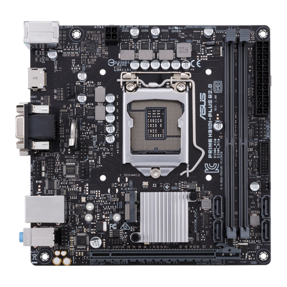 Asus PRIME H310I-PLUS R2.0 Manuel D'instructions