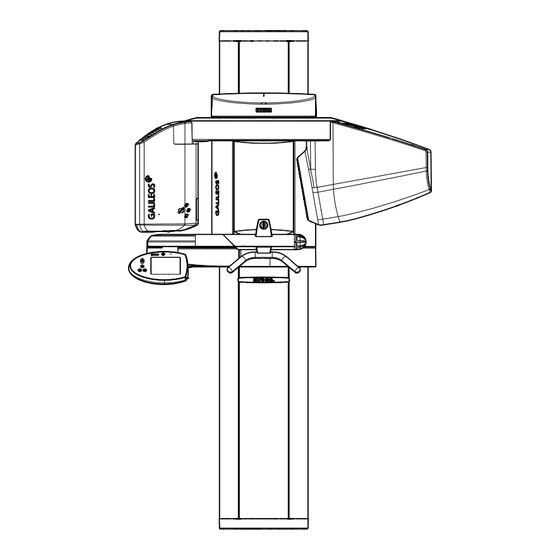 Sirona Galileos Comfort PLUS Notice D'utilisation