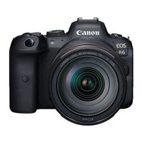 Canon EOS R6 Guide D'utilisation