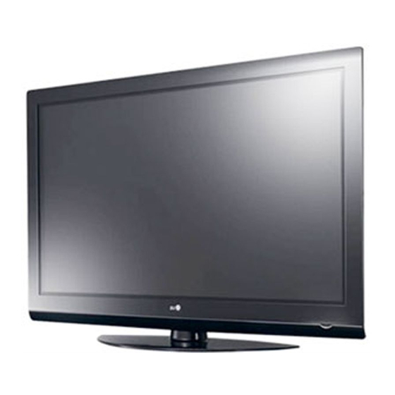 LG 42PG3 Série Guide De L'utilisateur