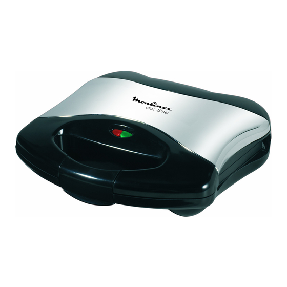 TEFAL croc time SM1504 Mode D'emploi