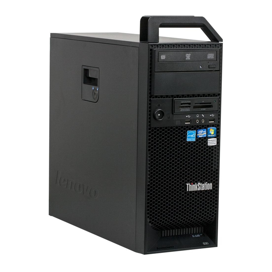 Lenovo ThinkStation 0567 Guide D'utilisation