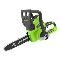 GreenWorks 2000102 Guide D'utilisation
