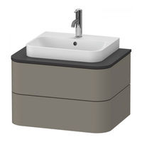 Duravit Happy D.2 Plus HP 4960 Notice De Montage