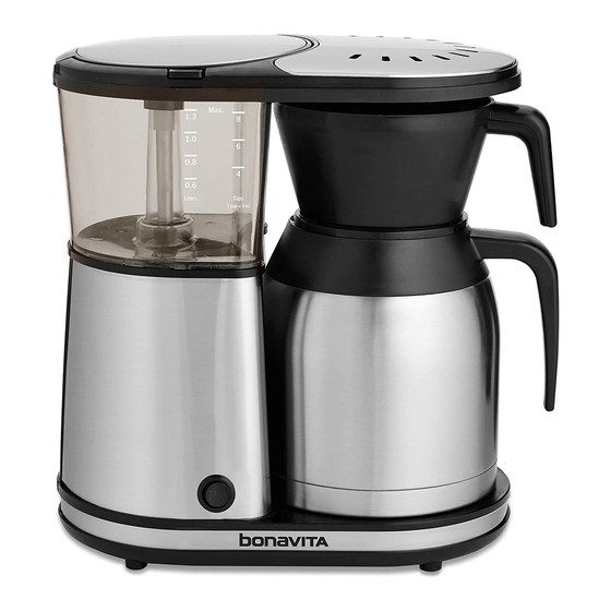 Bonavita BV1900TS Mode D'emploi