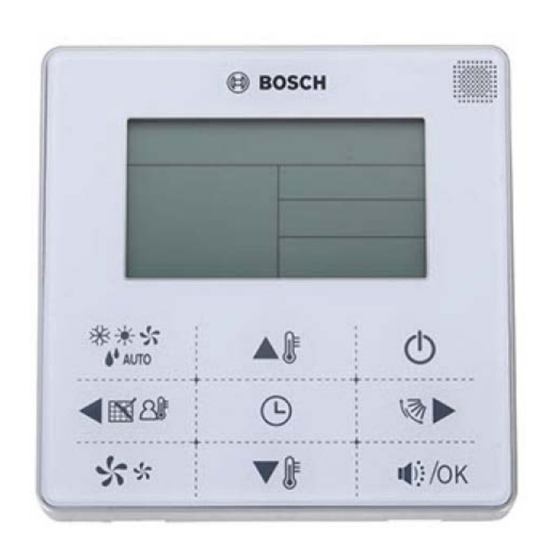 Bosch Climate 5000 VRF Guide Technique