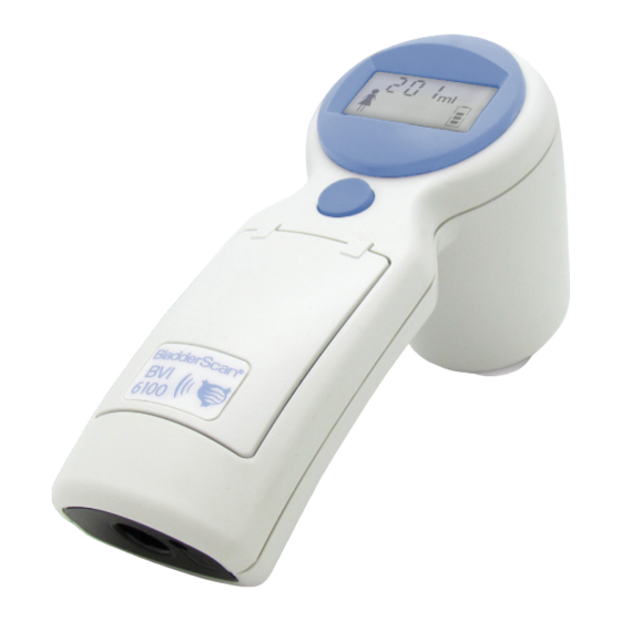 BLADDERSCAN BVI 6100 Manuel D'utilisation Et De Maintenance