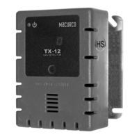 Macurco TX-12-HS Instructions D'utilisation