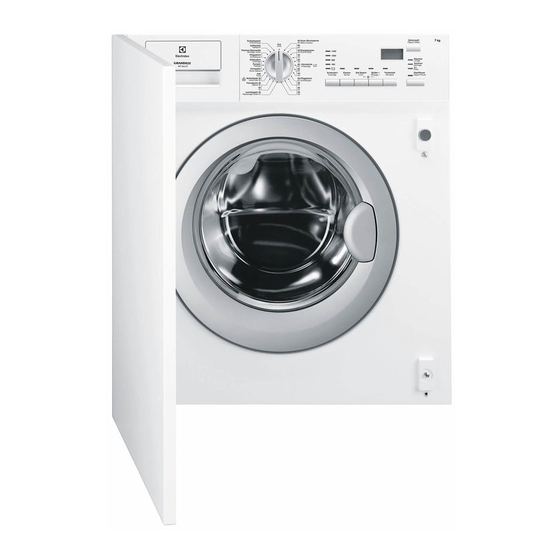 Electrolux WTGL3VI200 Notice D'utilisation