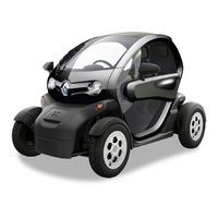 Renault TWIZY 2013 Notice D'utilisation