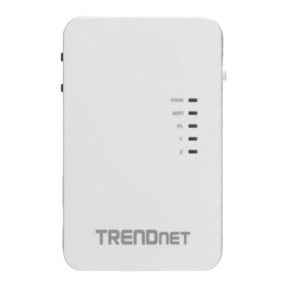 TRENDnet TPL-410APK Guide D'installation Rapide