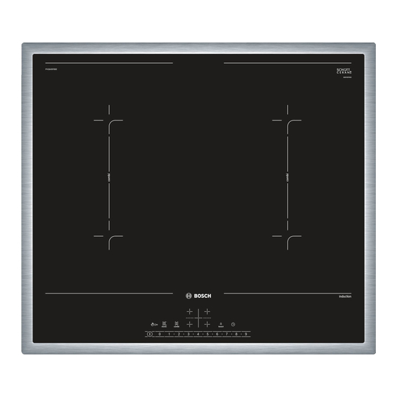 Bosch PVQ645FB5E/01 Notice D'utilisation