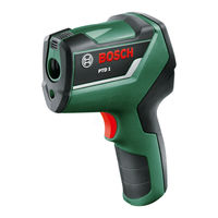 Bosch PTD 1 Notice Originale