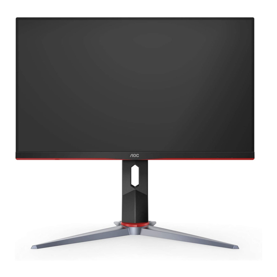 AOC 24G2SE Manuel D'utilisation