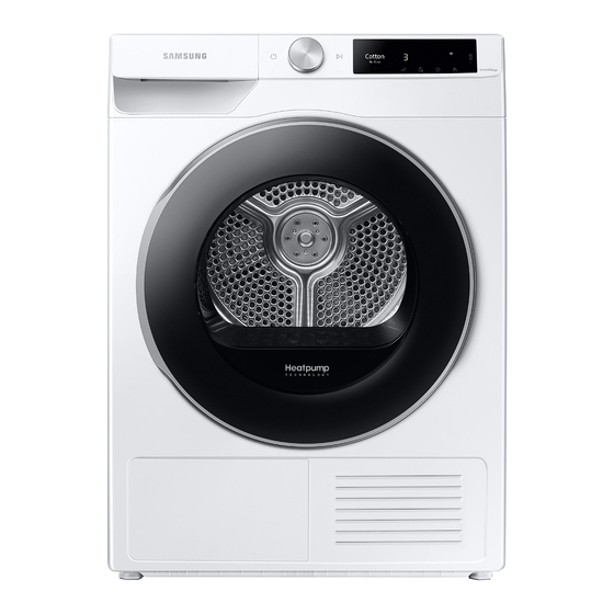 Samsung DV8 T Serie Mode D'emploi