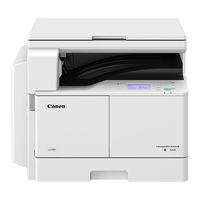 Canon imageRUNNER 2206 Mise En Route