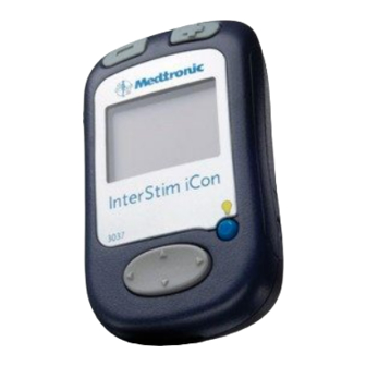 Medtronic InterStim iCon 3037 Manuel D'utilisation