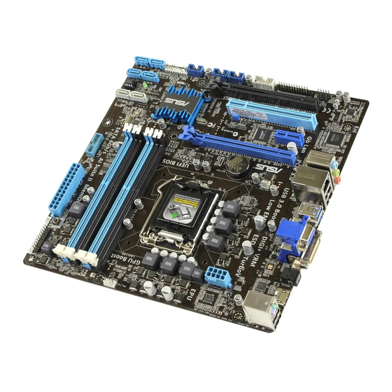 Asus P8H77-M Mode D'emploi