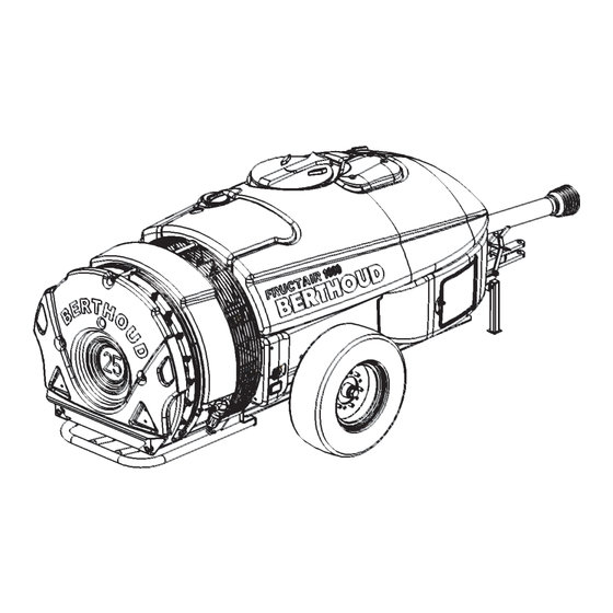 Berthoud FRUCTAIR TI 1000 Mode D'emploi