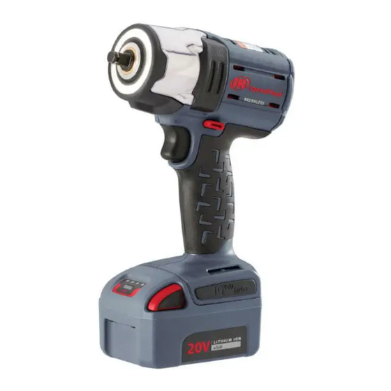 Ingersoll Rand IQV20 Cordless Impactool W5000 Série Manuel D'utilisation