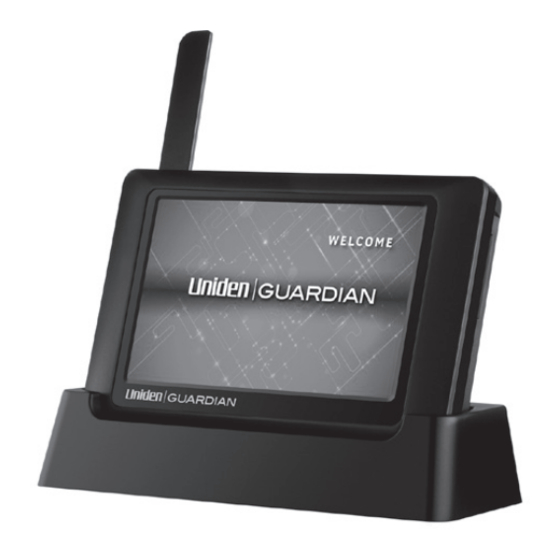 Uniden Guardian G455 Guide D'utilisation