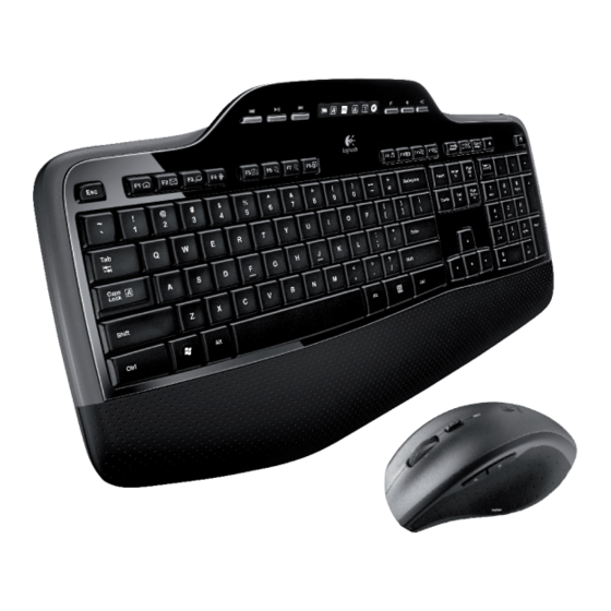 Logitech MK710 Commencer Ici