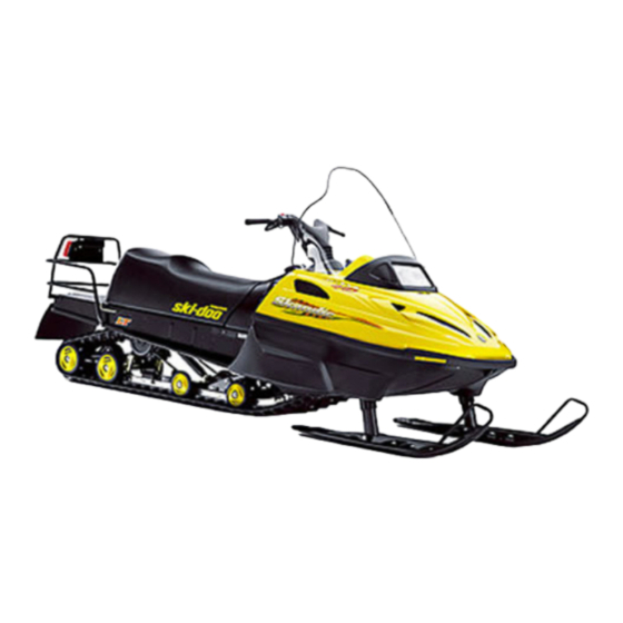 Ski-Doo SKANDIC LT 2003 Guide Du Conducteur