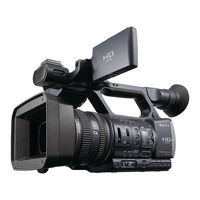 Sony Handycam HDR-AX2000E Mode D'emploi