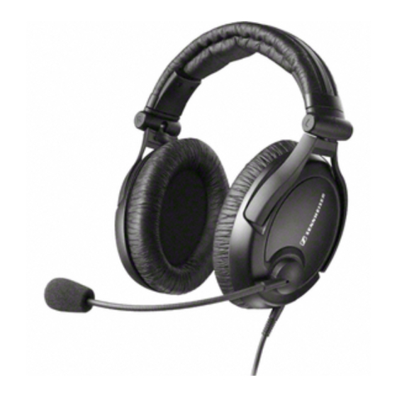 Sennheiser HME 95 Notice D'emploi