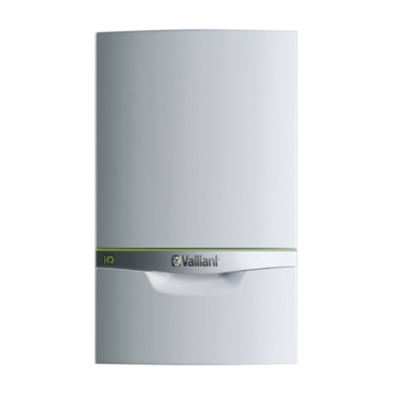 Vaillant ecoTEC exclusive VC 246/5‑7 Notice D'installation Et De Maintenance