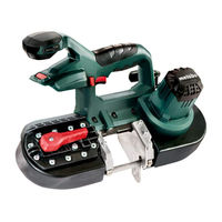 Metabo MBS 18 LTX 2.5 Mode D'emploi