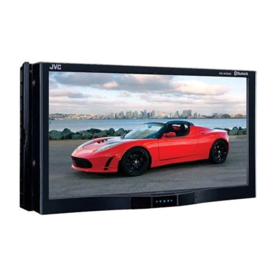 JVC KW-AVX848 Manuel D'installation