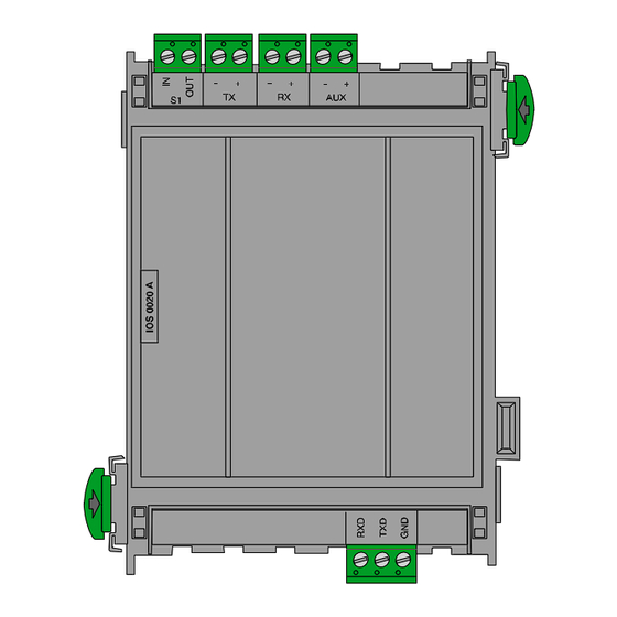 Bosch IOS 0020 A Description De Produit / Manuel D'installation