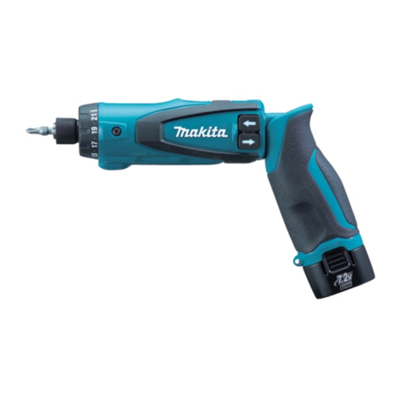 Makita DF010D Manuel D'instructions