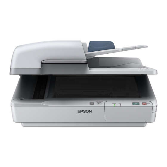Epson DS-6500 Point De Départ