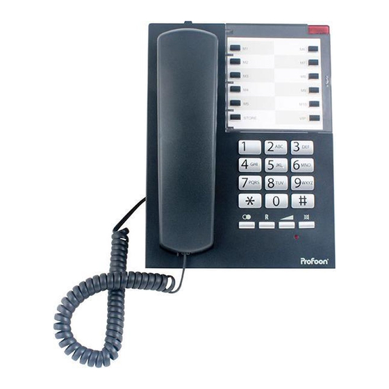Profoon TX-317 Mode D'emploi