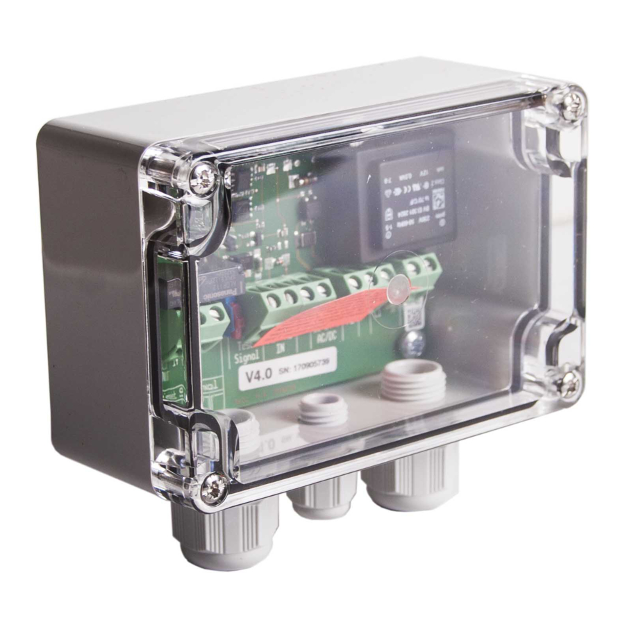 ASO Safety Solutions ELMON relay 31 Manuels