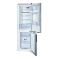 Bosch KGV36VL30S INOX Mode D'emploi