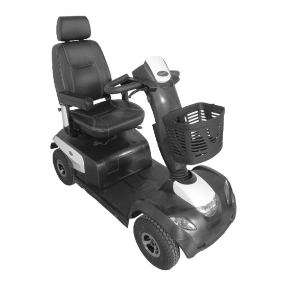 Invacare Comet Serie Manuel D'utilisation