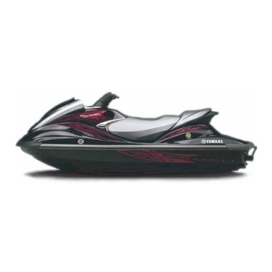 Yamaha WaveRunner 2007 Manuel De L'utilisateur