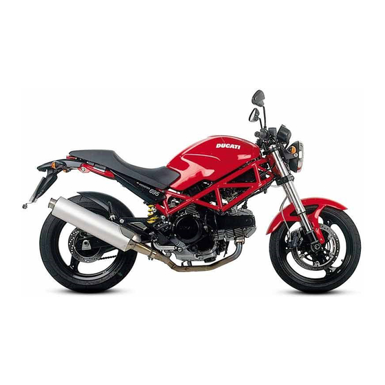 Ducati Monster 695 Manuel D'utilisation Et D'entretien