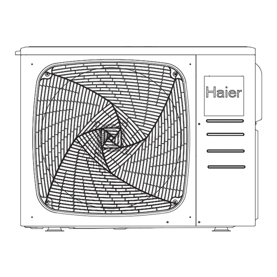 Haier 2U18MS2HDA Manuel D'installation