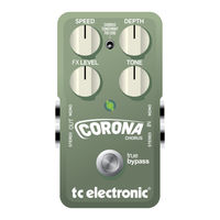 TC Electronic Corona Chorus Mode D'emploi