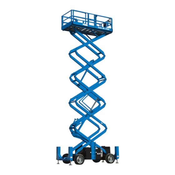 Terex Genie GS-3384 Manuel De L'opérateur