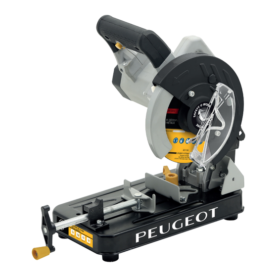 PEUGEOT ENERGYCut-180 MC Manuel D'utilisation