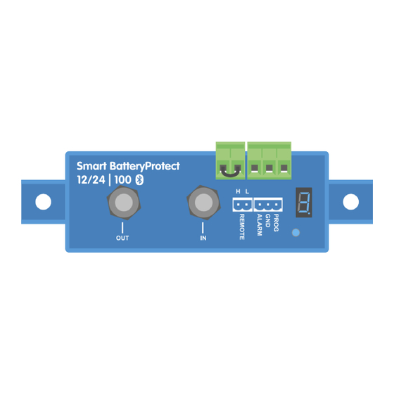 Victron energy Smart BatteryProtect 12/24V Serie Mode D'emploi